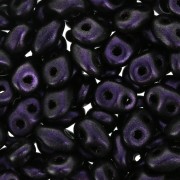 SuperDuo 2.5x5 mm Polychrome - Black Currant x10g|raw }}
