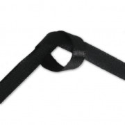 Satin ribbon 6 mm Black x5m