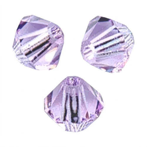 PureCrystal Crystal Bicones 5mm Violet  x20