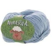 Minerva wool n°769 - 100% Merinos - Baby Blue x50g