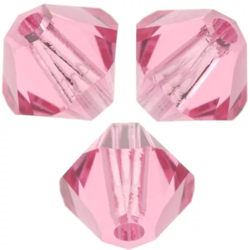 PureCrystal 5328 Crystal Bicones 5mm Rose x20