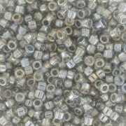 Miyuki Delica 11/0 DB0114 - Transparent Silver Gray Gold Luster|raw }}