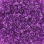 Miyuki Delica 11/0 DB0073 - Magenta Lined Crystal AB|raw }}