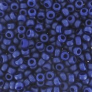 Miyuki Seed beads 11/0 2075 - Mat Opaque Cobalt Luster|raw }}