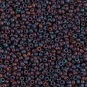 Miyuki Seed beads 11/0 2016 - Metallic Dark Plum Iris Mat