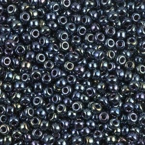 Miyuki Seed beads 15/0 456 - Gunmetal Iris