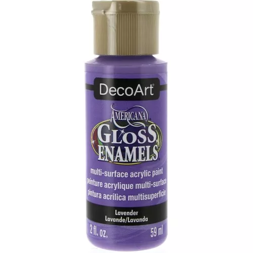 Multi-surface Acrylic Paint - DecoArt Americana Gloss - Lavender x59ml