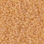 Miyuki Seed beads 15/0 132FR - Light Topaz Mat AB