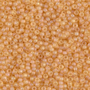 Miyuki Seed beads 15/0 132FR - Light Topaz Mat AB