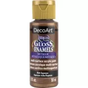 Multi-surface Acrylic Paint - DecoArt Americana Gloss - Rich Espresso x59ml