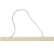 Wooden suspension for poster, embroidery and thin fabrics 21.2 cm x1