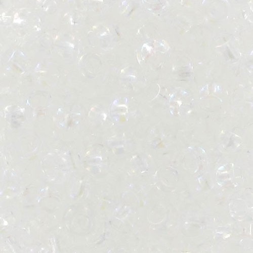 Preciosa Seed Beads 11/0 2 mm - Crystal AB x 250 g