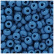 Preciosa Seed Beads 11/0 2 mm - Opaque Blue Jean x 250 g