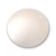 14mm Polaris round bead - Crystal x1