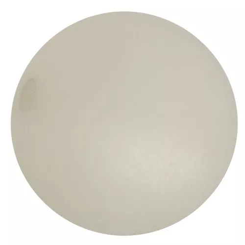14mm Polaris round bead - Silver Shade x1