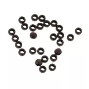 Brass crimp beads 2,5 mm for DIY jewelry creation - Copper Tone x100