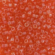 Miyuki Delica 11/0 DB0098 - Transparent Light Siam Luster|raw }}