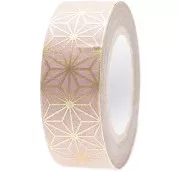 Adhesive Tape - Paper Poetry - Washi paper - Japanese Garden -15 mm Star x10m