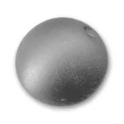 12mm Polaris round bead - Jet Hematite x1