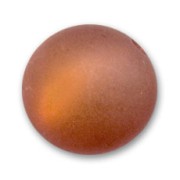 12mm Polaris round bead - Smoked Topaz x1