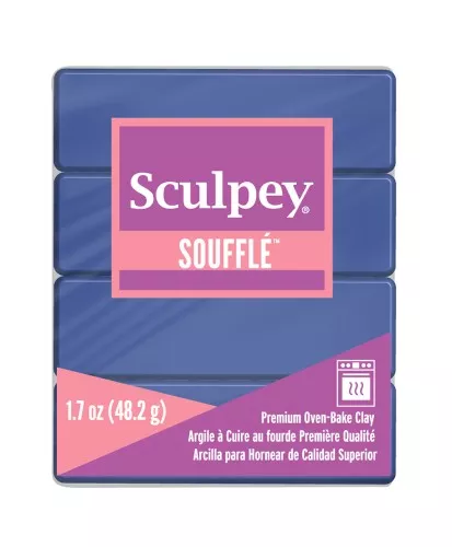 Sculpey Polyclay Soufflé - Oven-bake Clay 48gr Cornflower (n°6005)