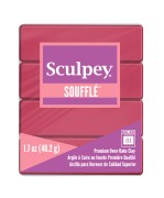 Sculpey Polyclay Soufflé - Oven-bake Clay 48gr Rasberry (n°6004)|raw }}