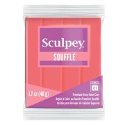 Sculpey Polyclay Soufflé - Oven-bake Clay 48gr Mandarin (n°6009)|raw }}