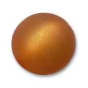 10mm Polaris round bead - Crystal Copper x1