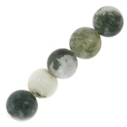 Round gemstones 8 mm Tree Agate x10|raw }}