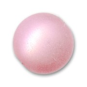 8mm Polaris round bead - Light Pink x1