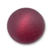 8mm Polaris round bead - Burgundy x1