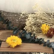 Natural Briza Maxima dried flowers for DIY creations x5 stalks
