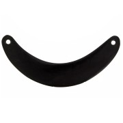 Spacers for ethnic horn necklace 89x18 mm Brown x1