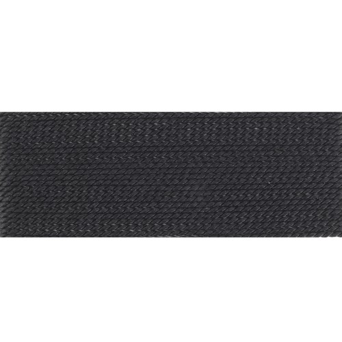 Silk Bead Cord 0.65 black x2m