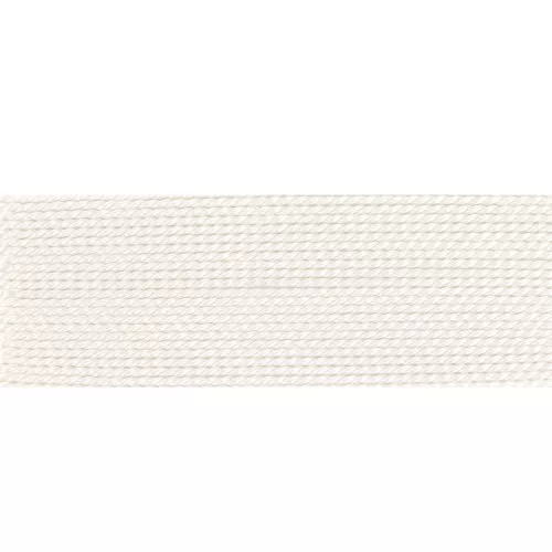 Silk Bead Cord 0.65 white x2m