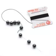 Silk Bead Cord 0.65 beige x2m