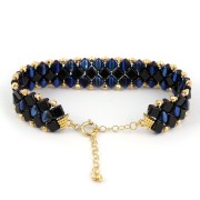 Cymbal Bead Endings - Terminator for Silky Beads 7x8 mm Kalivia Ant Silver Tone x1