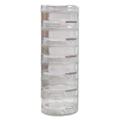 Storage boxes with 6 compartments 12x4 cm for Miyuki and supplies x1