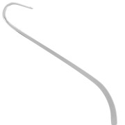 Sqiggle book mark 12cm - Silver x1