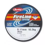 Fireline braided nylon thread 0.17mm (10LB) Crystal x45m