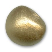 Ceramics bead 20mm Silky Gold|raw }}
