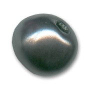 Ceramics bead 15mm Silky Gunmetal|raw }}