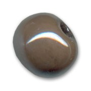 Ceramics bead 12mm Iridescent Khaki