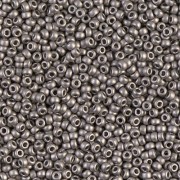 Miyuki Seed beads 8/0 190F - Mat Nickel Plated x5g|raw }}