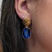 Stick-on setting 4120 18x1mm Bronze tone 1 loop