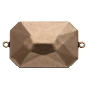 Stick-on setting PureCrystal 4627 27x18,5mm Bronze tone 2 loops