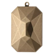 Stick-on setting PureCrystal 4627 27x18,5mm Bronze tone 1 loop