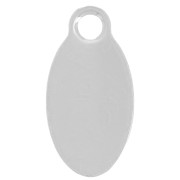 Charm 10mm 925 Sterling Silver x1