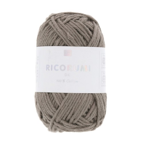 Ricorumi Cotton by Rico Design for Amigurumi Grey 079 x 25g