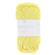 Ricorumi Cotton by Rico Design for Amigurumi Pastel Yellow 062 x 25g|raw }}